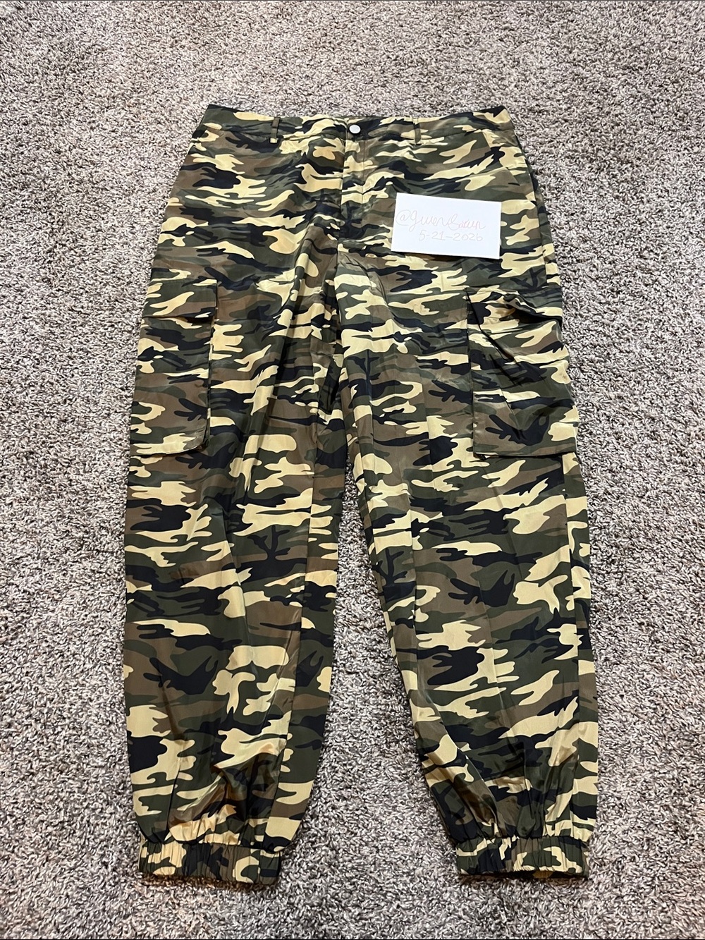 Shein Curve Camo Pants